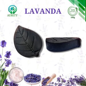 Jabón Artesanal de Lavanda 100% Natural