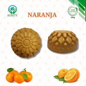 Jabón Artesanal de Naranja 100% Natural